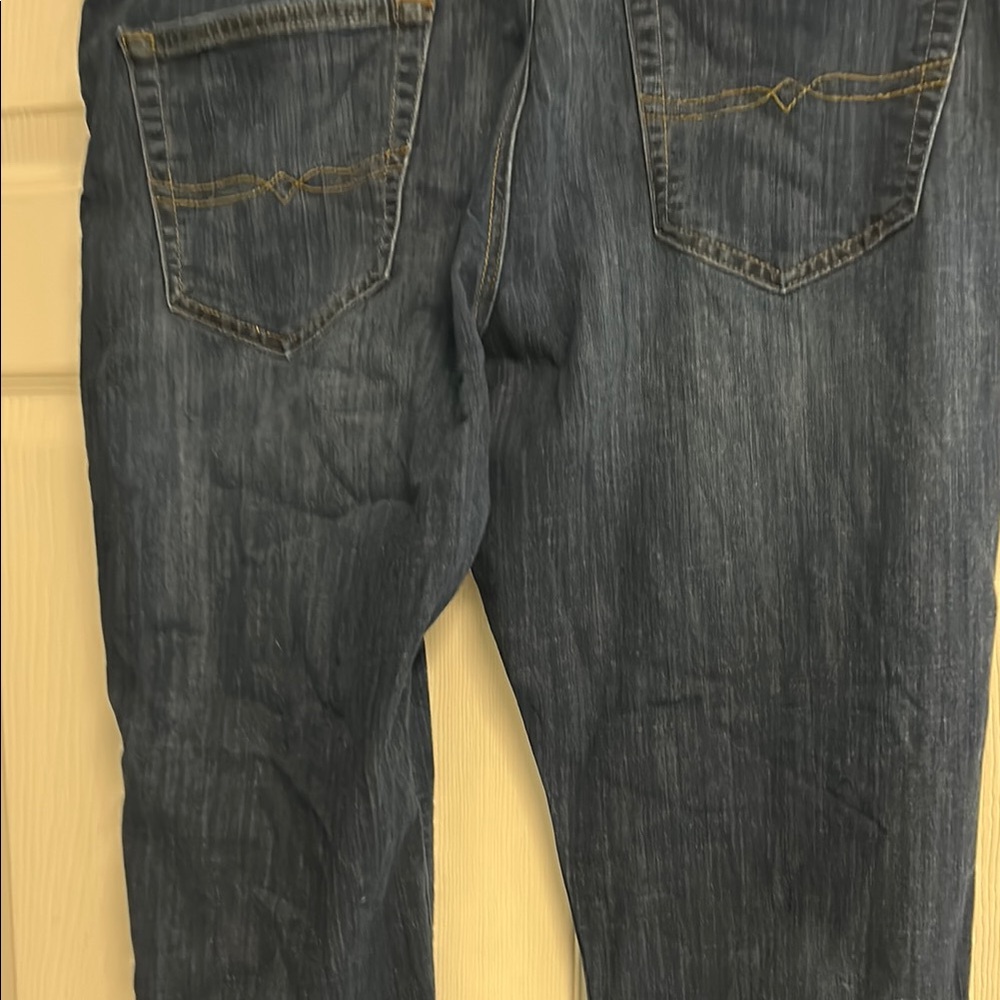 Lucky Brand Dark Blue Straight Jeans. Men’s 34x30 - Picture 10 of 14